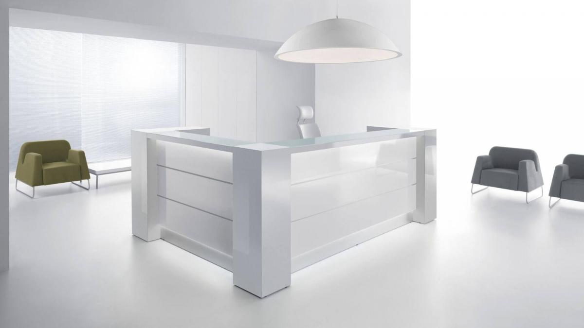 Banque accueil lumineuse valde 3