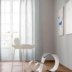 Chaise design quadrifoglio living moon 10