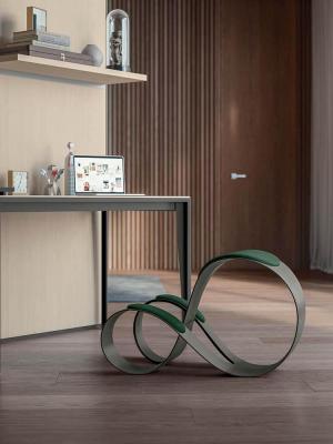 Chaise design quadrifoglio living moon 12