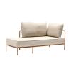 Chaise longue gauche flap