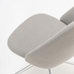 Fauteuil paralel base aluminium mdd 07