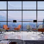 Fauteuil quadrifoglio city lounge 9