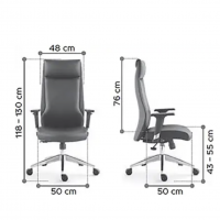 Fauteuil direction manhattan officepro 04