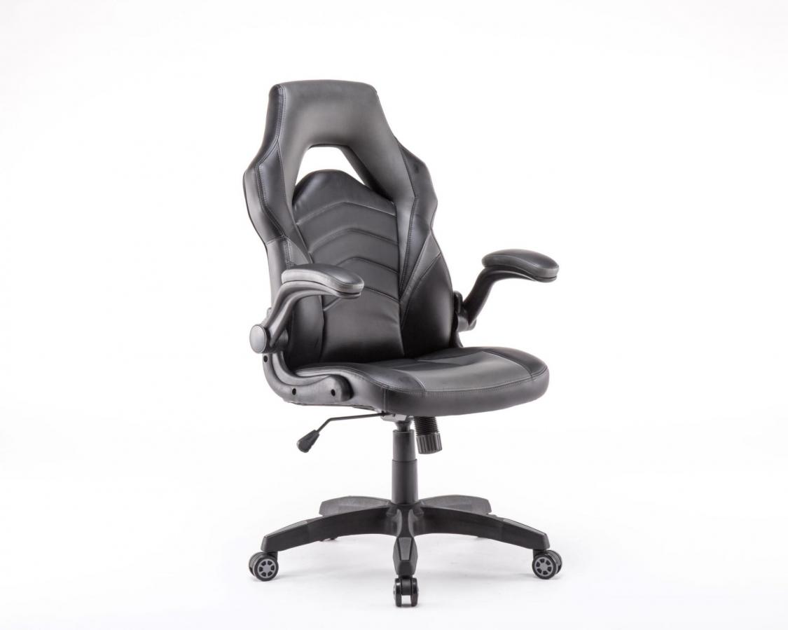 Fauteuil gamer ecraft noir 01