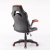 Fauteuil gamer ecraft rouge 04