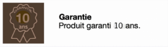 Garantie 10 ans 1